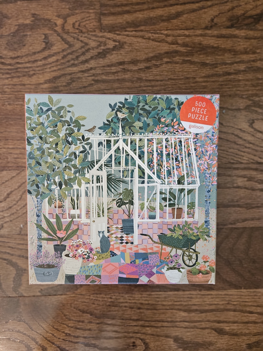 Galison 500-Piece Greenhouse Garden Puzzle